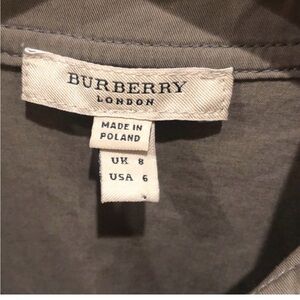 Burberry Belted Safari Shirt Dress
